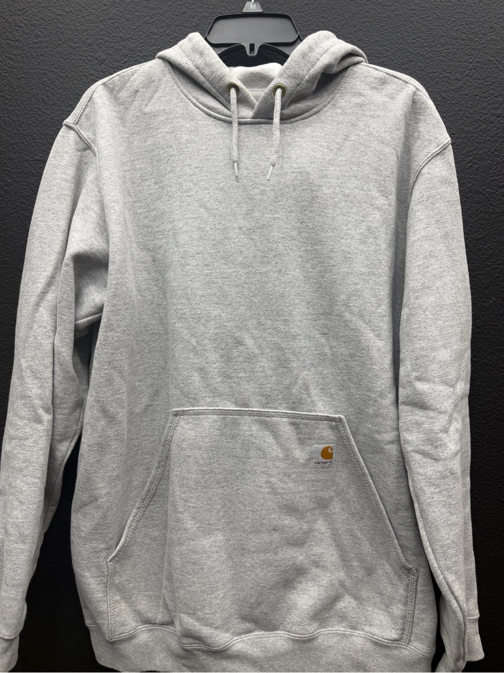 Carhartt Gray Pullover Hooded Sweatshirt